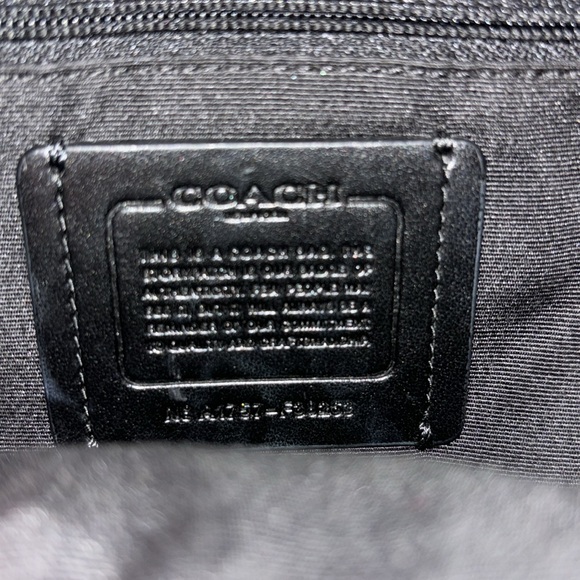 Coach Black Mini Backpack with Gold Hardware - Picture 6 of 11